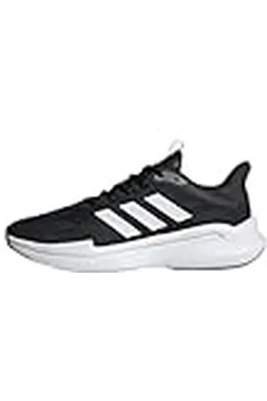 adidas AlphaEdge + Shoes, Zapatillas para Correr Hombre, Core Black/Cloud White/Grey, 47 1/3 EU