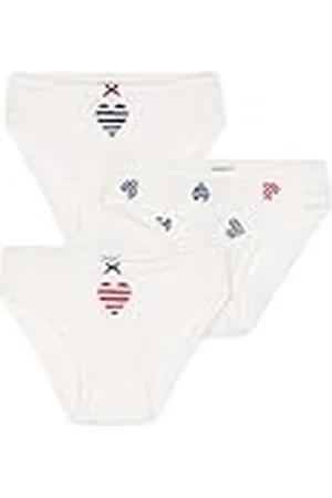 Petit Bateau A0D2G Braga, , 2 ANS (Pack de 3) para Niñas