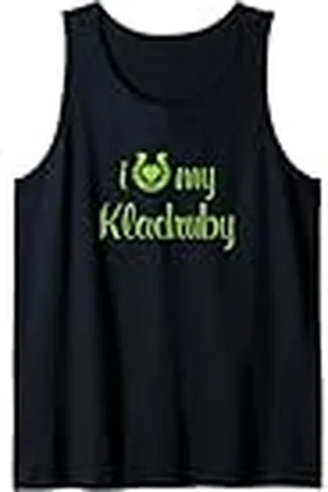 Hip Entrenador de equitación I Love My Kladruby Horse Equestrian Show Camiseta sin Mangas