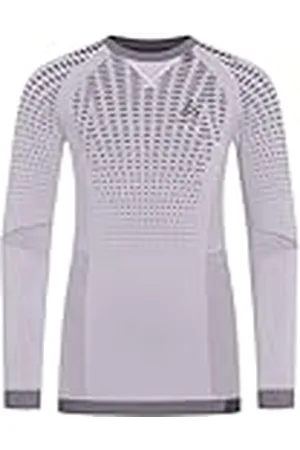 Odlo Ropa Interior térmica Unisex para niños, Rendimiento cálido, Ropa Interior Deportiva para niñas y niños, Camiseta térmica de Manga Larga
