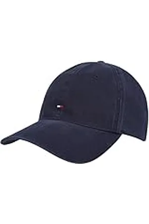 Tommy Hilfiger Gorra Mujer Essential Flag Soft de algodón, Azul (Space Blue), Talla Única