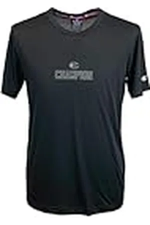 Champion Legacy Modern Basket At The Gym-Micromesh S/S Crewneck Camiseta, , L Hombres