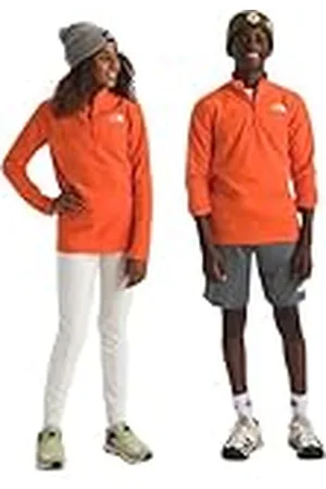 The North Face Sudadera Unisex Glacier con Cremallera de 1/4 para niños (Paquete de 1)
