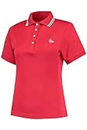 Dunlop Club Polo, Polo Deportivo de Tenis para Mujer, Rojo
