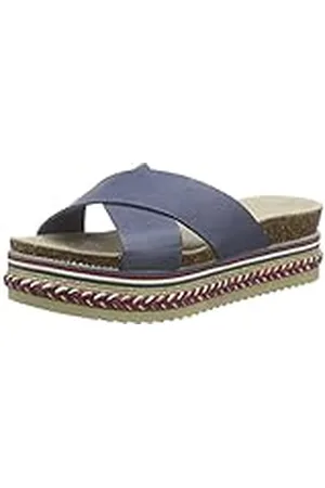 VERO MODA Sandalias de Piel Vmrio, Zuecos Mujer, , 41 EU