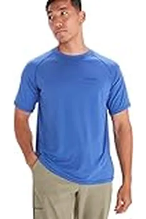 Marmot Windridge SS, Camiseta funcional transpirable, camiseta de deporte manga corta, camiseta de fitness secado rápido, Hombre, , S