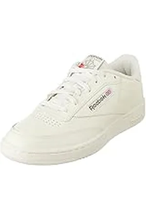 Reebok CLUB C 85, Zapatillas de Deporte, Hombre, CHALK/CHALK/HUNGRN, 44 EU