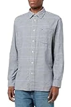 Tommy Hilfiger Blusa Mujer Tartan Check Shirt Oversized, Multicolor (Winter Check), L
