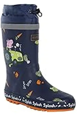 Regatta Peppa Pig - Goma Splash Welly con cordón ajustable