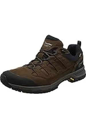 Berghaus Fellmaster Active Tech, Zapatos de Low Rise Senderismo Hombre, Marrón (Brown/Burnt Orange X11), 40.5 EU
