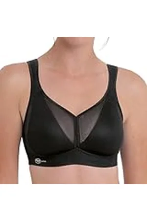 Anita Air Control Padded, Sujetador Deportivo para Mujer, Gris (Anthracite 408), 65G EU (Talla del fabricante: 30G)