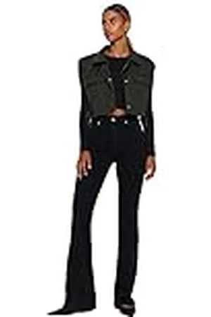 Trendyol Damen Gerade Fackel Hohe Taille Jeans, , 40 De Las Mujeres