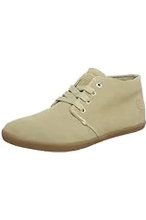 JACK & JONES VINTAGE JJ Oslo Suede - Zapatillas de Cuero Hombre, Color Beige, Talla 43