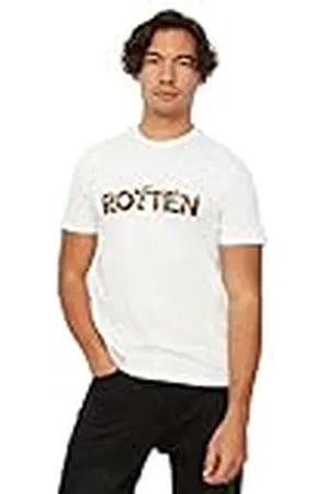 Trendyol Camiseta Tejida básica de Cuello Redondo para Hombre Camisa, , S