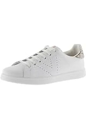victoria Basket Tenis Piel & Trasera Glitter & Logotipo Troquelado 1125104 para Niñas 29