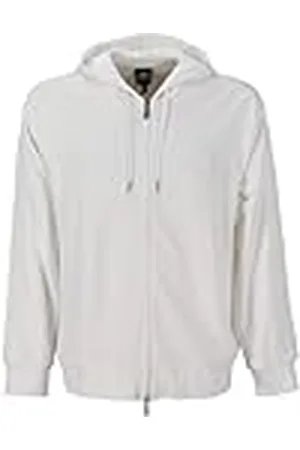 Armani Exchange Logo Tape Cotton Interlock Zip Up Hooded Sudadera Capucha, , XL para Hombre