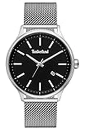 Timberland Reloj Analógico para Hombre de Cuarzo con Correa en Acero Inoxidable TBL15638JS.02MM
