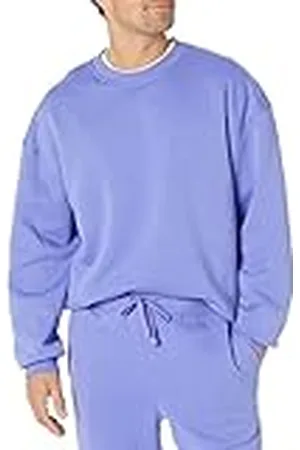 Amazon Sudadera de Cuello Redondo, Holgada (Disponible en Talla Grandes y Largos Especiales) Hombre, , L