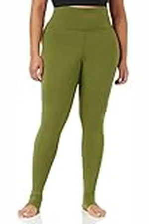 Amazon Leggings largos con detalle cruzado en la cintura Build Your Own Studio Sculpt (Previamente Core 10) Mujer, , 3XL Grande