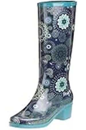 Desigual Boot Magui 1, Botas de Agua, Azul-Bleu (Ibiza), 40