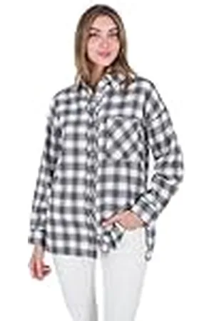 Hurley Camisa de Novio A Cuadros Odessa, , L para Mujer
