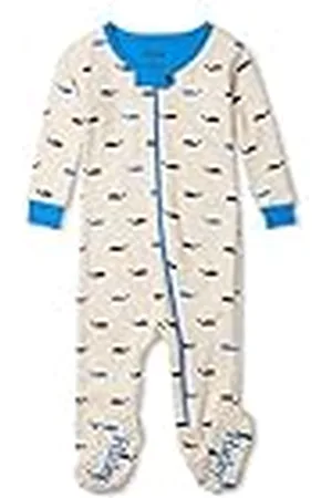 Hatley Organic Cotton Footed Sleepsuit Mamelucos para bebés y niños pequeños, , 0-3 Months