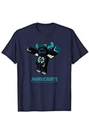 Minecraft Sculk Shriekers Hostile Mob Warden Attacking Camiseta