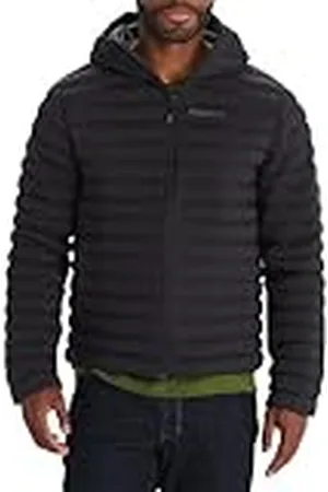 Marmot Hombre Echo Featherless Hoody, Chaqueta de invierno ultraligera con aislamiento sintético, chaqueta cálida para exteriores, acolchada repelente al agua, , L