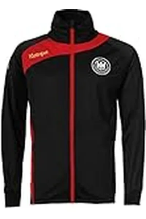 Kempa DHB Multi Jacke Chaqueta, Hombre, Negro/Rojo, 128