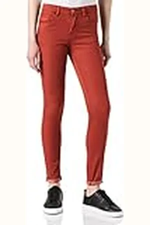 DESIRES Lola Garment Dye Midwaist, Pantalón vaquero teñido de talle medio para Mujer, , 27