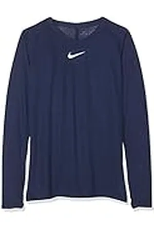 Nike Unisex Niños Jersey de Manga Larga Nk Df Park First Layer, Royal Blue y White, AV2611-463, L