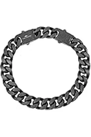 Fynch-Hatton FHJ-0044-B-19 Pulsera, Acero Inoxidable Antiguo