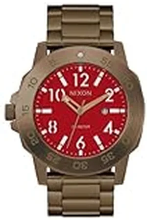 Nixon Reloj Analógico para Hombres de con Correa en Acero Inoxidable A1414-5262-00