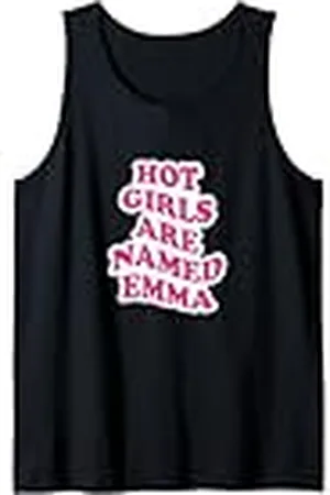 Original Cheddar Las chicas calientes son nombradas Emma Camiseta sin Mangas