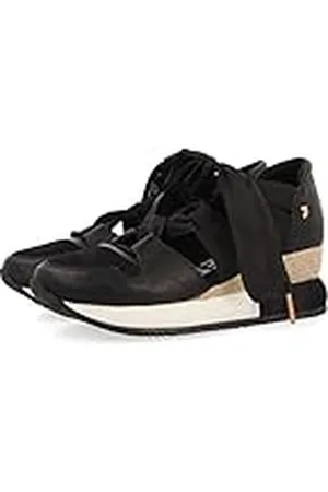 Gioseppo Sneakers Negras Tipo Espadrille para Mujer LIZARDA