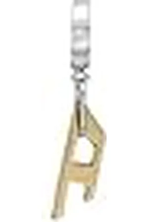 Diesel Pendientes Para Hombre Acero, Largo: 13.3mm, Ancho: 3mm, Alto: 13.3mm Pendientes De Acero Dorado, DX1419931