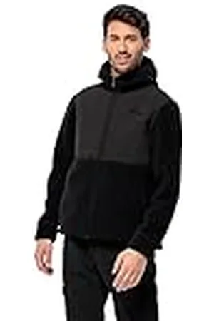 Jack Wolfskin Rock Light-Chaqueta con Capucha M Forro Polar, , L para Hombre