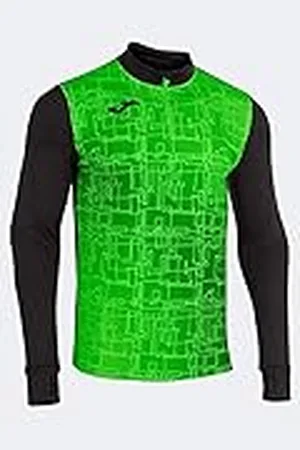 Joma Sudadera sin Capucha Élite VIII Negro Verde flúor