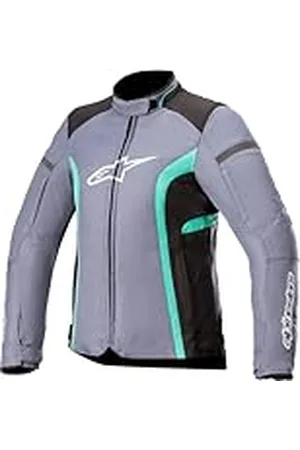 Alpinestars Chaqueta de Moto Stella T-Kira V2 Waterproof Jacket Slate Peacock Green-S Chubasqueros de, , Small Hombres