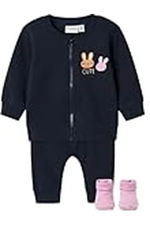 NAME IT NBFVRILLIE SWEAT CARDIGAN BOX SET W SLIP, Chándal bebita,