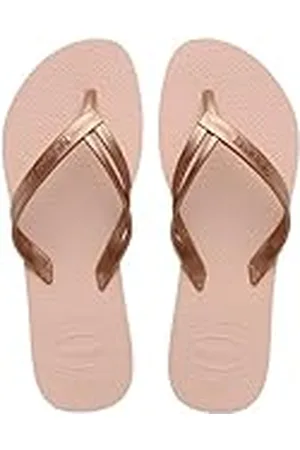 Havaianas Elegance, Chanclas Elegantes, Duraderas y Cómodas, con Tiras Elegantes y Suela Antideslizante, Mujer