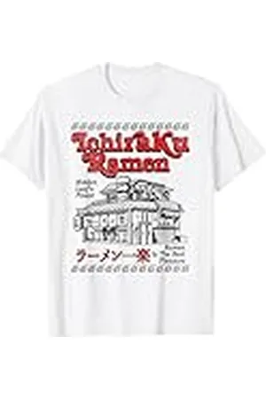 Naruto Shippuden Retro Ichiraku Ramen Shop Restaurant Anime Camiseta