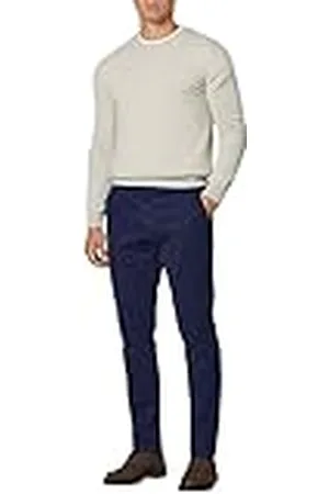 Hackett Textura China, Pantalones Hombre, , 34W / 32L