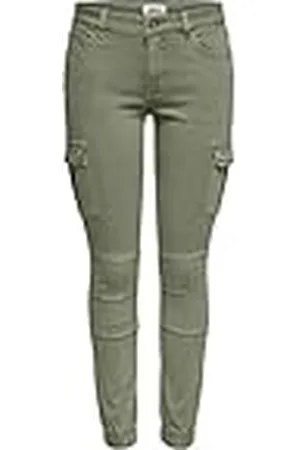 ONLY Cargo Trousers ONLMISSOURI Regular Waist Slim Fit Cargo Trousers 36 32