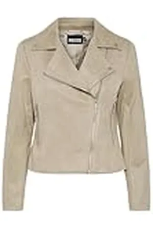 Pieces® Biker Jacket Pcbeminda-Chaqueta de Motorista, , S Mujeres