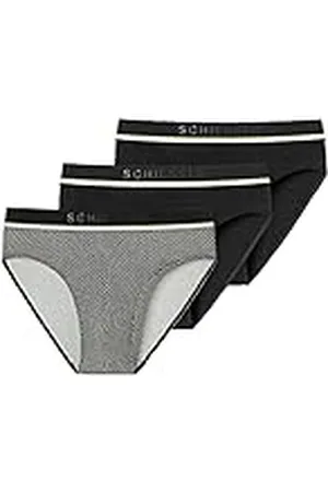 Schiesser 3PACK Rio-Slip Ropa Interior, , 40 para Hombre