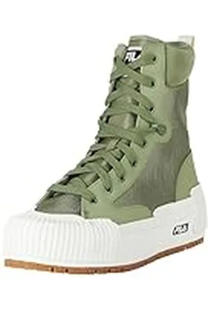Fila Cityblock High Platform Wmn, Botas de Moda Mujer, Verde Aceite, 38 EU