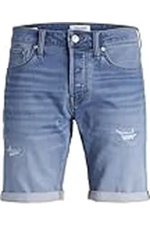 JACK & JONES Pantalón Corto Rick con GE 709 I.k Azul Vaquero