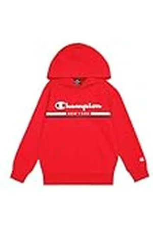 Champion Legacy Graphic Shop B (306837) -Ultra-Light Soft Compact Powerblend Fleece Sudadera con Capucha, , 3-4 años para Niños