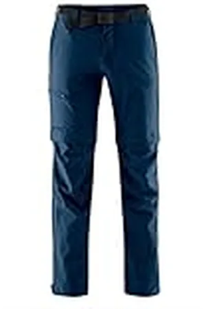 Maier Sports Pantalones de Exterior T-Zipp Tajo, Pantalón Cargo Desmontable Montaña, Hombre, Aviator, 60